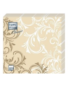 Салфетки бумажные Classic Грация 33 см 20 шт Home collection