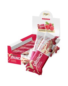 Протеиновые батончики Crunch Bar 60 г х 16 шт Малиновый чизкейк Bootybar