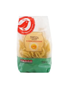 Макаронные изделия Гнезда Fettuccine 500 г Ашан красная птица