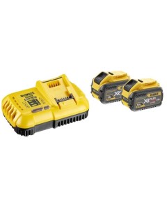 Зарядное устройство DCB118 XR 18 В 8А 2 батареи 12Ач кейс TSTAK II DCB118Y2T Dewalt