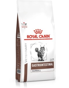 Сухой корм для кошек Gastrointestinal Hairball s o домашняя птица 2кг Royal canin