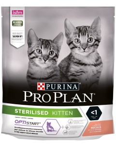 Сухой корм для котят лосось 400 г Pro plan