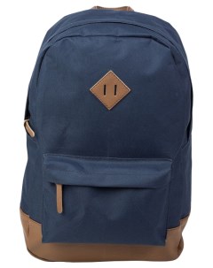 Детский рюкзак синий коричневый кожзам №1 school
