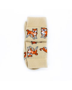Носки Сиба ину бежевый мужские р 27 Master socks