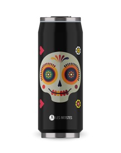 Фляга Can Sugar Skull Mat 500Ml Les artistes