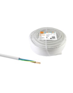 Провод серия Народная ПВСмб 4х1 5 100м белый SQ0118 0911 Tdm еlectric