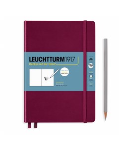 Скетчбук Leuchtturm Medium А5 150г м2 61 лист винный твердая обложка Leuchtturm1917