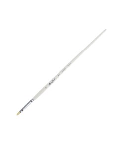 Кисть Серия 1B32W из белой синтетики 7 овальная длинная ручка Roubloff