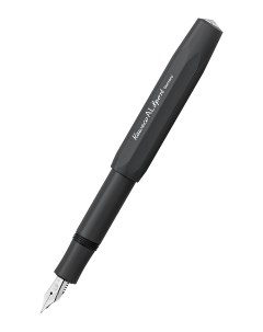 Перьевая ручка AL Sport F черная 07 мм Kaweco
