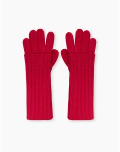 Удлинённые перчатки для девочки GAS012231 ярко розовый 8 10л 0 Gloria jeans