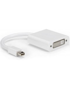 Переходник адаптер Mini DisplayPort 20M DVI I 29F экранированный 20 см белый KS 555 Ks-is