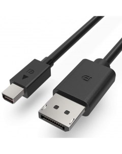 Кабель переходник адаптер Mini DisplayPort 20M DisplayPort 20M 1 8 м черный KS 590 Ks-is