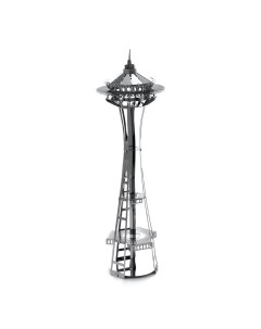 Металлический 3D конструктор Metal Earth Космическая игла Space Needle Fascinations