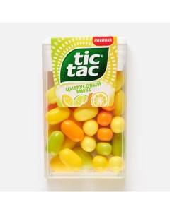 Драже цитрусовый микс 16 г Tic tac