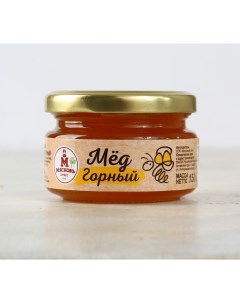 Мед БУФЕТ Алтайский горный 150 г Мясновъ