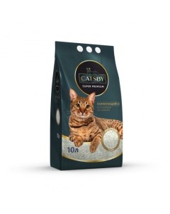 Комкующийся наполнитель Classic бентонитовый 10 л Catsby