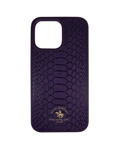 Чехол Knight для iPhone 14 Pro Max Фиолетовый Santa barbara polo & racquet club