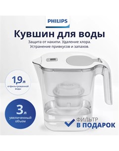 Фильтр кувшин AWP2936WHT 51 белый 3 л Philips