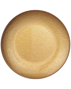 Тарелка Natural Oro 21см стекло 336 055_ Bronco