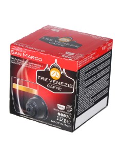 Кофе San Marco в капсулах 7 г x 16 шт Tre venezie caffe