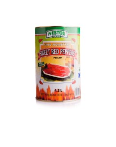 Печеный красный перец 4200 гр Nestos