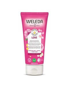 Успокаивающий крем гель для душа с цветочным ароматом Love 200 Weleda