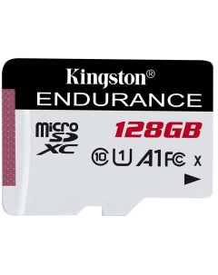 Карта памяти High Endurance microSDXC 128Gb Class10 SDCE 128GB w o adapter Kingston