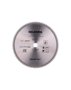 Диск пильный по дереву Industrial 350х32 мм 100Т HW353 Hilberg