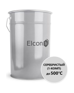 Эмаль КО 813 серебристо серая однокомпонентная 25 кг 00 00001675 Elcon