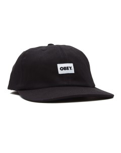 Кепка Bold Organic 6 Panel Strapback Black Obey