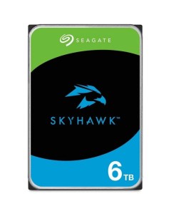 Внутренний жесткий диск 3 5 6Tb ST6000VX009 256Mb 5400rpm SATA3 SkyHawk Seagate