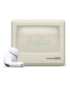 Чехол Silicone AW3 для AirPods Pro Classic White Elago