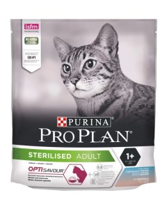 Сухой корм для кошек Purina для стерилизованных треска и форель 400 г Pro plan