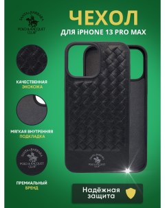 Чехол Ravel для iPhone 13 Pro Max Черный Santa barbara polo & racquet club