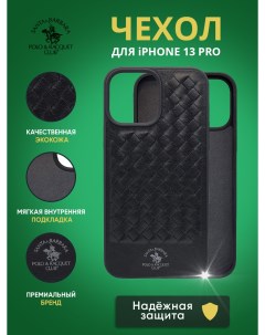 Чехол Ravel для iPhone 13 Pro Черный Santa barbara polo & racquet club