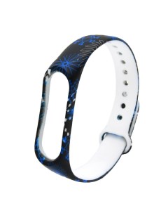 Ремешок для Mi band 3 4 flowers design рисунок 8 Unknown