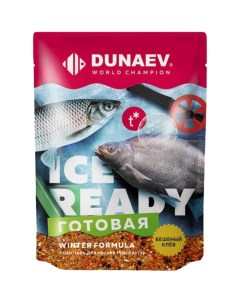 Прикормка рыболовная Ice Ready Универсальная 1 упаковка Dunaev