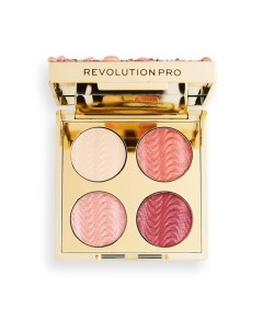 Палетка теней для век ULTIMATE EYE LOOK PALETTE Quartz Crush Revolution pro