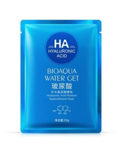 Набор Маска для лица Hyaluronic Acid 30 г 4 шт Bioaqua