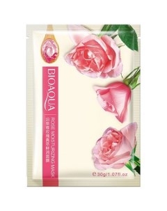 Набор Маска для лица Rose Moisturizing 30 г 4 шт Bioaqua