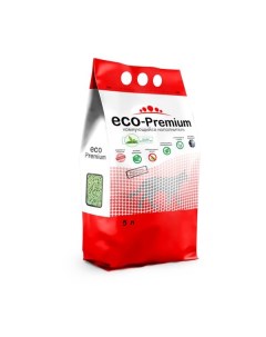 Наполнитель древесный зеленый чай ECO Premium 1 9кг 5л Eco-premium