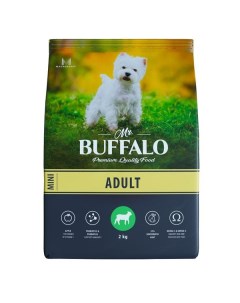 Корм сухой для собак мелких пород ягненок Adult Mini Mr Buffalo 2кг Ооо провими