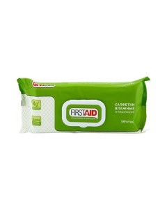 Салфетки влажные очищающие First Aid Ферстэйд 60 шт Гранд а.в. ооо