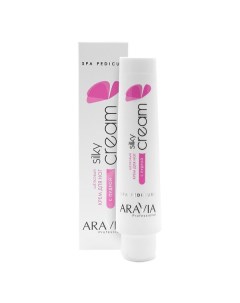 Крем для ног с пудрой шёлковый Silky Cream Aravia Professional Аравия 100мл Ооо лаборатория эксперт