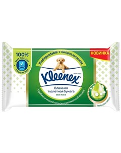 Бумага туалетная влажная Skin Kind Kleenex Клинекс 38шт Albaad deutschland gmbh