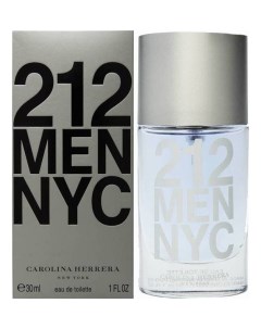 212 Men NYC туалетная вода 30мл Carolina herrera