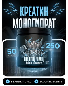 Креатин моногидрат порошок 250 гр King protein