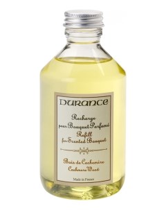 Наполнитель для аромадиффузора Refill For Scented Bouquet Cashmere Wood 250мл Durance