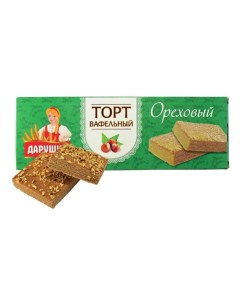 Торт Ореховый вафельный 185 г Атрус