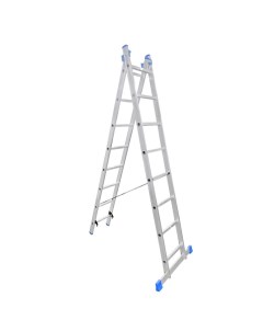 Двухсекционная алюминиевая лестница Ladderbel